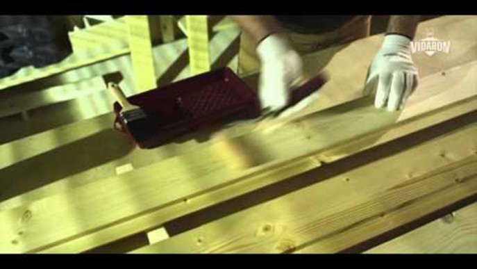 Film instruktażowy - lakierowanie drewnianej elewacji Lakierem Zewnętrznym VIDARON