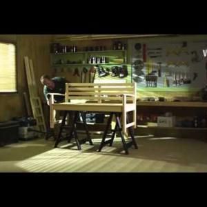 Film instruktażowy - malowanie ławki ogrodowej Lazurą Ochronno-Dekoracyjną VIDARON
