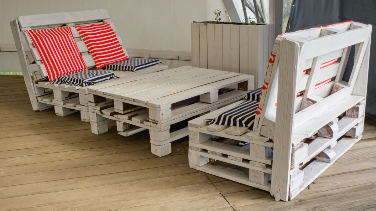 Stolik na balkon DIY.