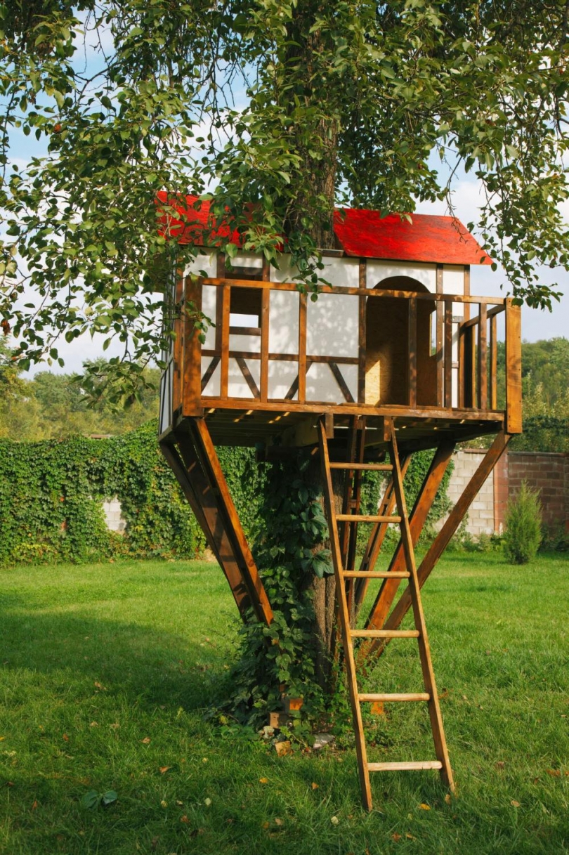 Domek ogrodowy.